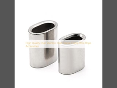 High Quality Oval Stainless Steel Sleeve Clamp Wire Rope Accessories